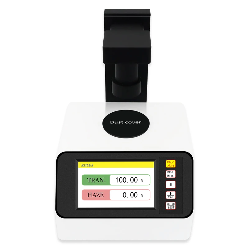 DR-W300 Aperture 15mm Translucency haze meter Glass plastic film diffusion plate lampshade haze tester