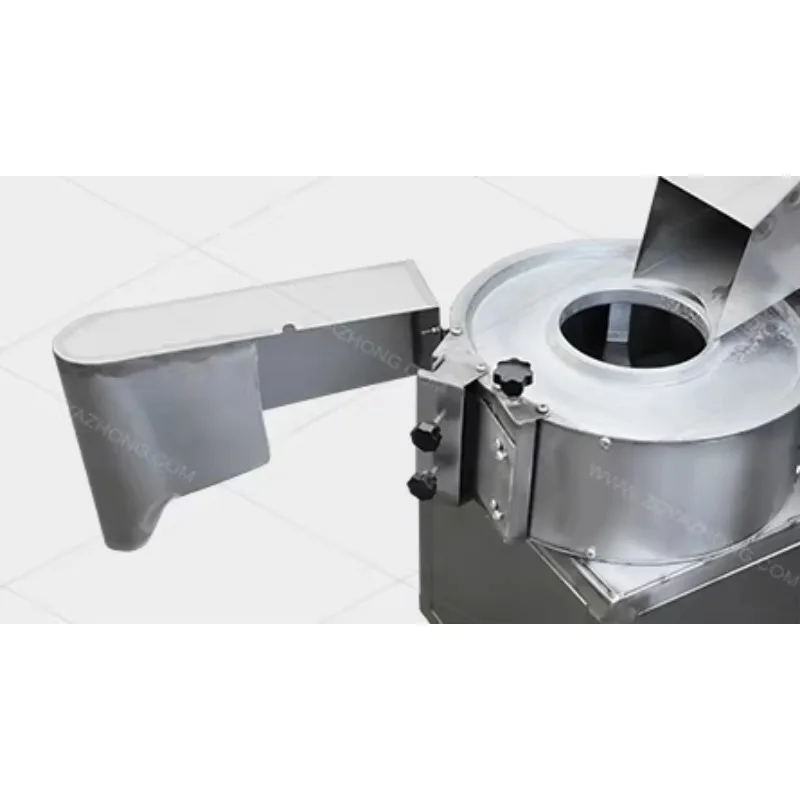 Industrial Potato Peeling & Vegetable Slicing Machine, Commercial Electric Vegetable Slice Cutting Equipment for Food Factory
