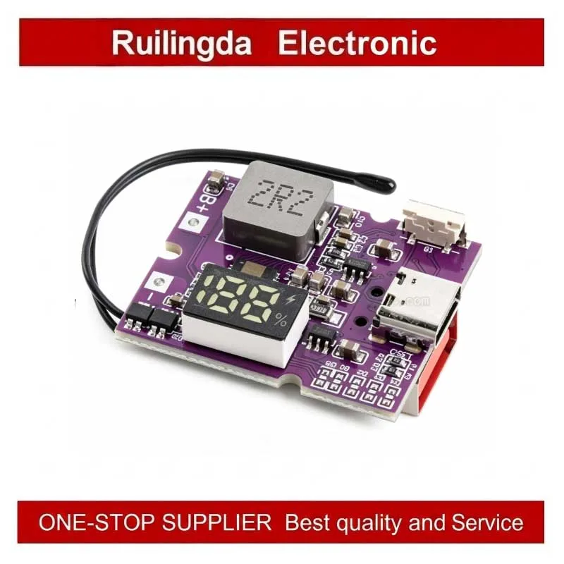 22.5W Dual Direction Fast Charge Power Bank Module PD QC Full Protocol Charging Board Type-C Port Portable Mobile Power Station