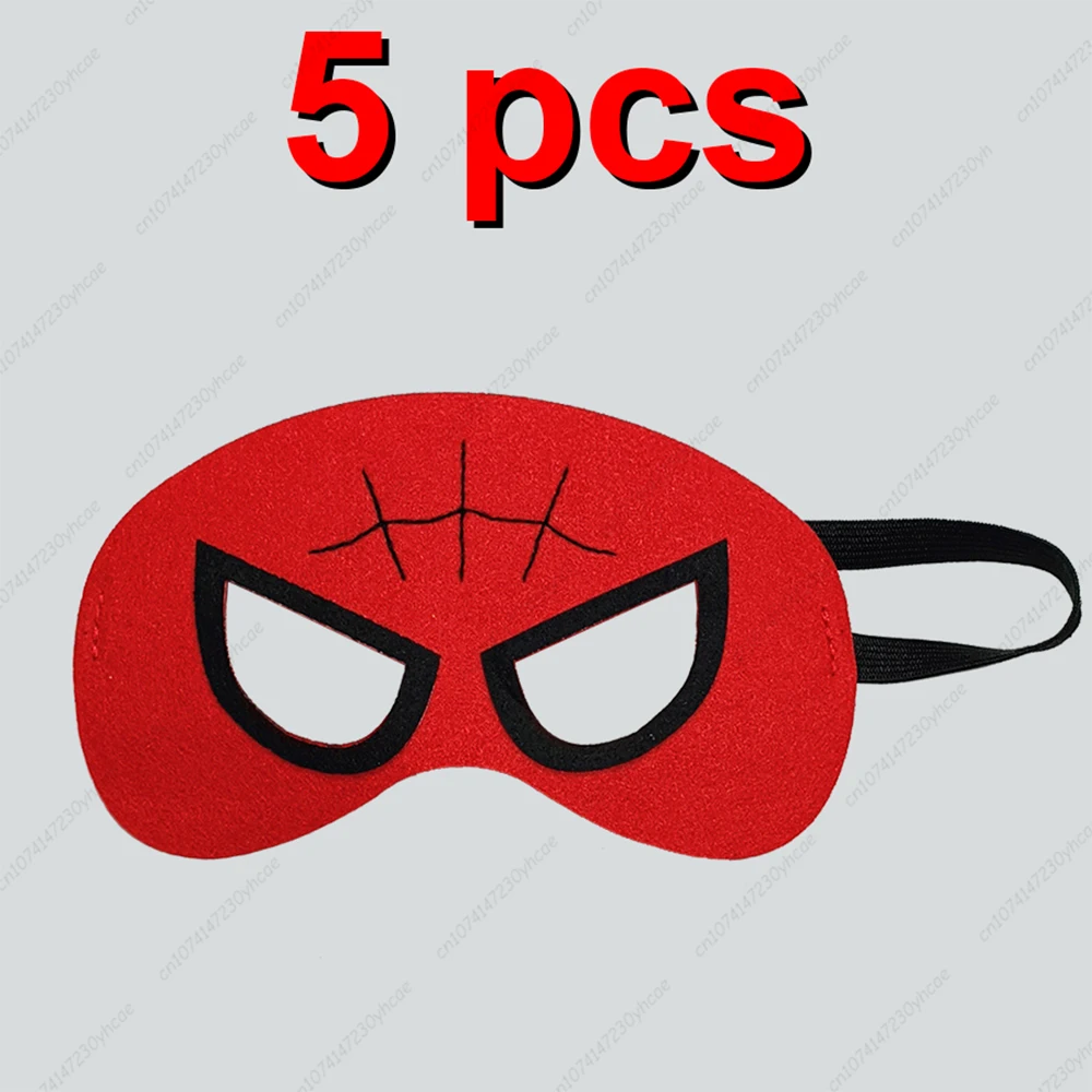 1/5/10 SZTUK Maseczek Disney Marvel Spider-Man na Halloween dla Dzieci, Maski Superbohaterów do Cosplayu, Prezenty na Imprezę Świąteczną dla Dzieci