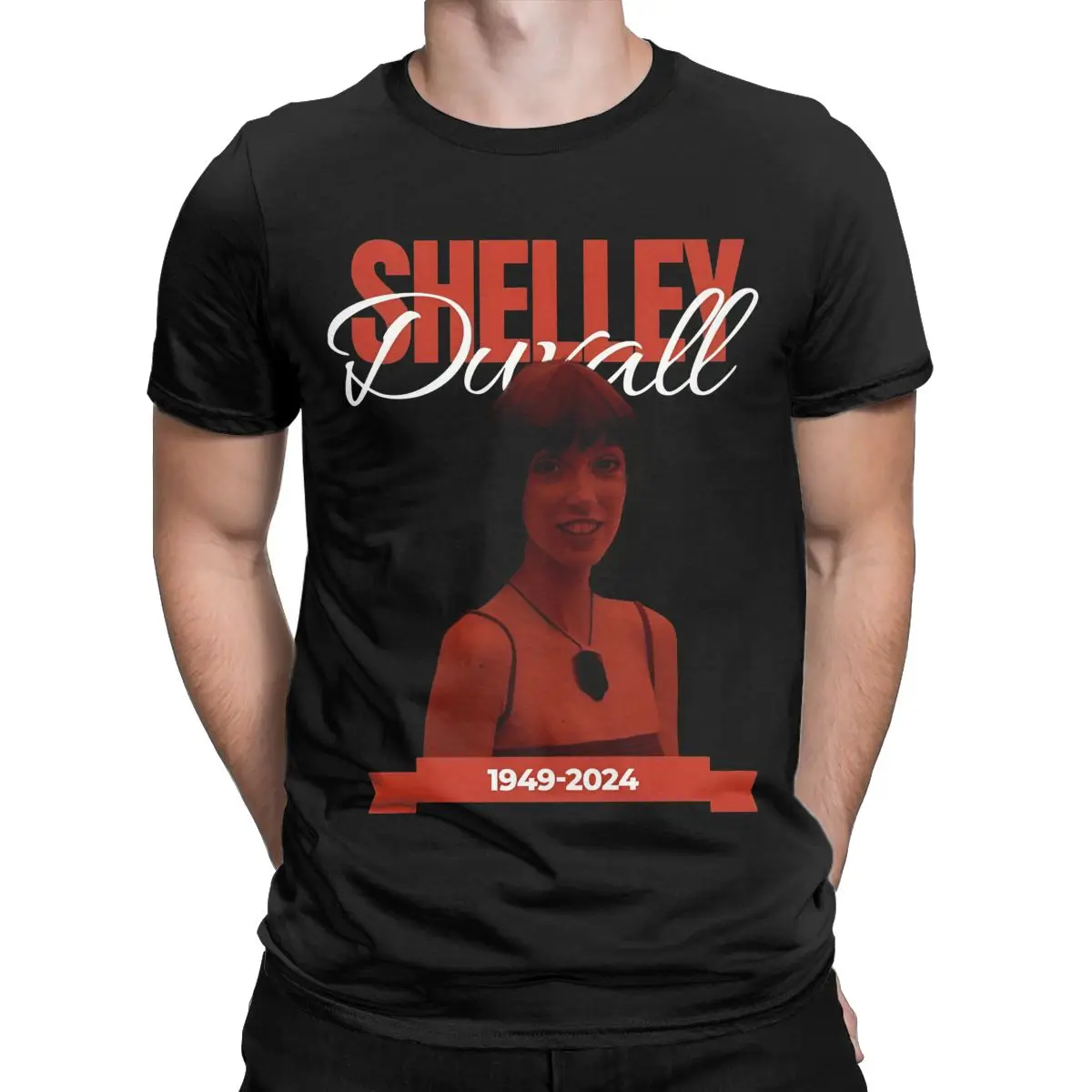 Novelty Shelley Duvall Retro Style T Shirt Men Women Cotton 70s 80s Actress Tees Shirt Original Clothing