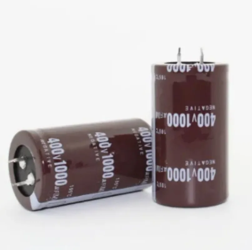 1PCS 400v 1000uf 1000uf 400v1000uf Electrolytic Capacitor volume 35*60MM