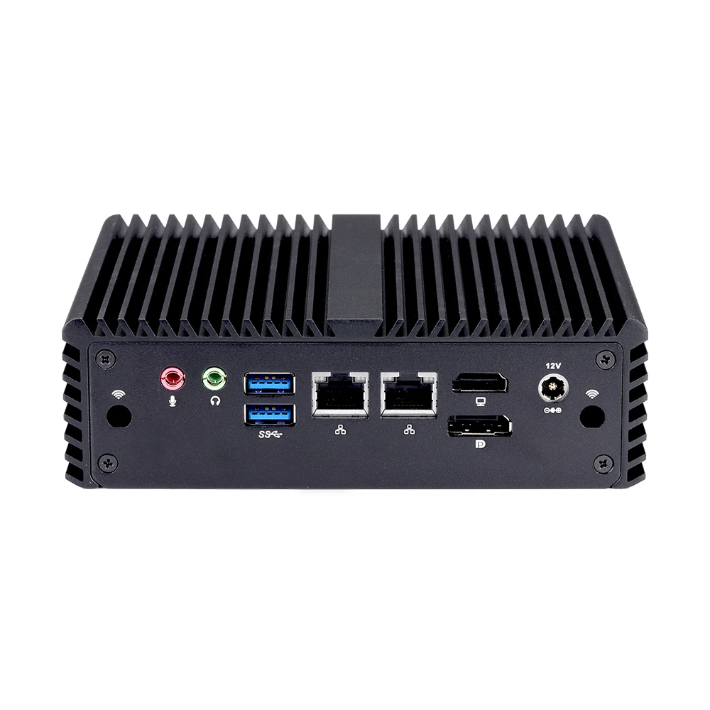 

KANSUNG K750P J4125 Quad Core Processor Mini PC DDR4 Up to 16G with 2 Gigabit LAN HD Audio Support Wins11 and Linux Micro PC