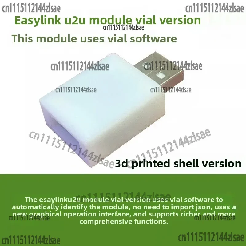L69A U2U Mechanical Keyboard Module - QMK/VIA Universal Key Modification with 5 Custom Layers & Macro Settings