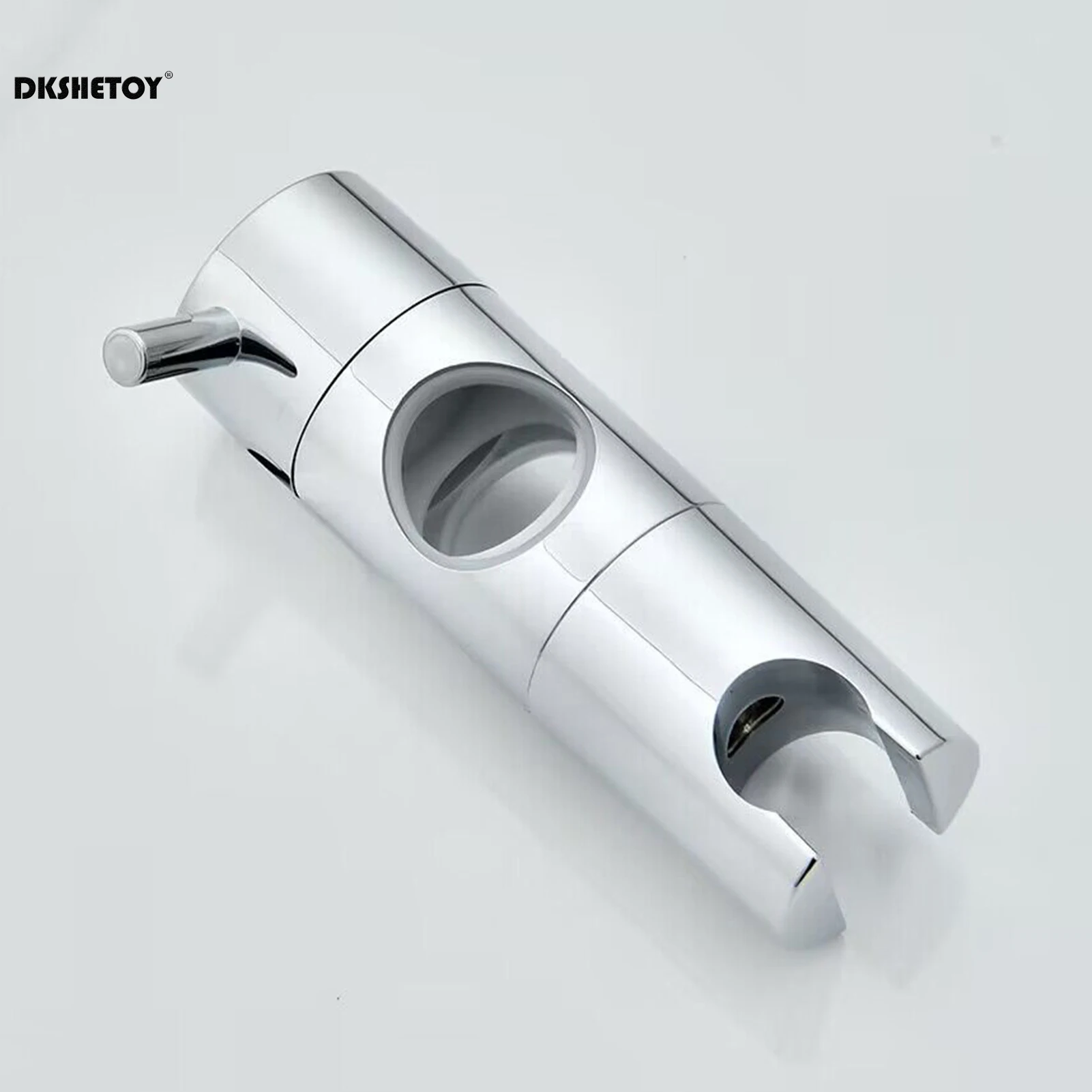 19-25mm Shower Head Holder Clamp Hand Shower Mounting Bracket Arm Adapter Slider Clamp for Household Bathroom Utility Tool