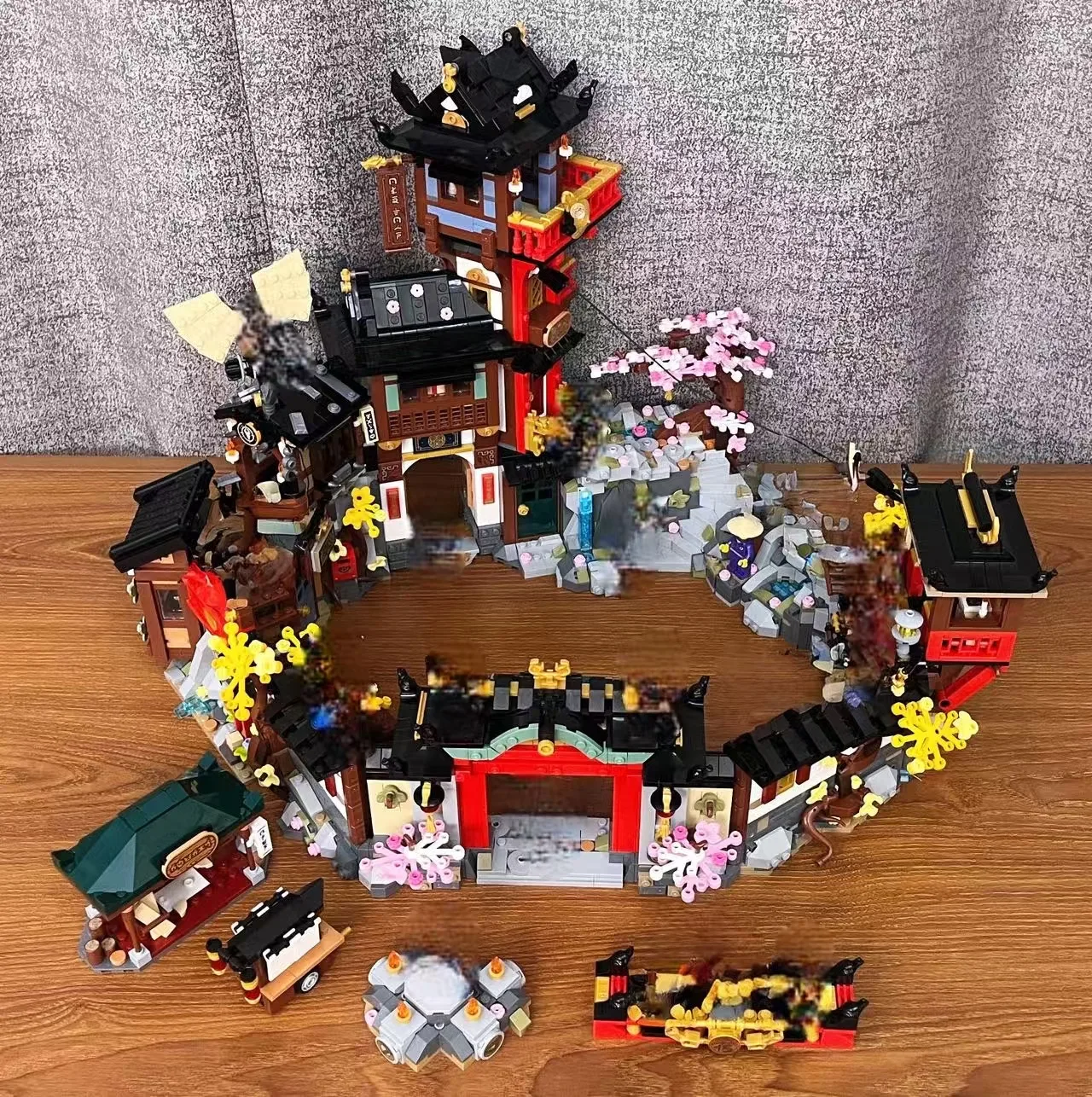 

Совместимый с наборами 71861 MOC: Классический конструктор «Старый город: 3-этажный храм-башня» — игрушка-модель для детей, отличный подарок