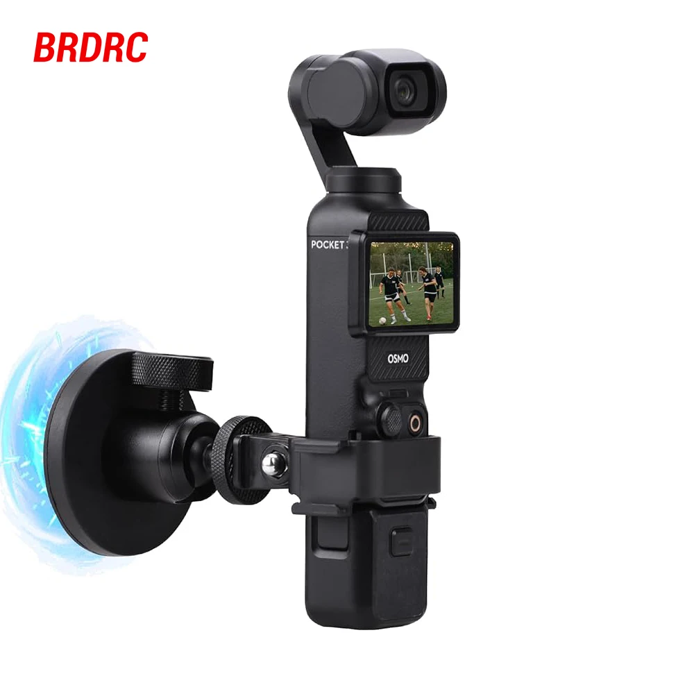 

Pocket 3 Magnetic Mount Magnet Car Mount for DJI Pocket 3 Accessories Creator Combo 360° Rotation Ball Head Desktop Stand Base