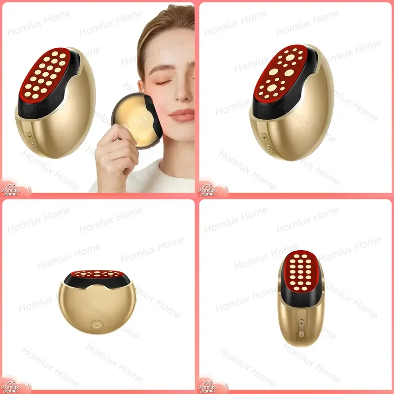Customized EMS RF Beauty Device Microcurrent Facial Massager for Face Lift Anti Wrinkle Skin Tightening Home Use Radio