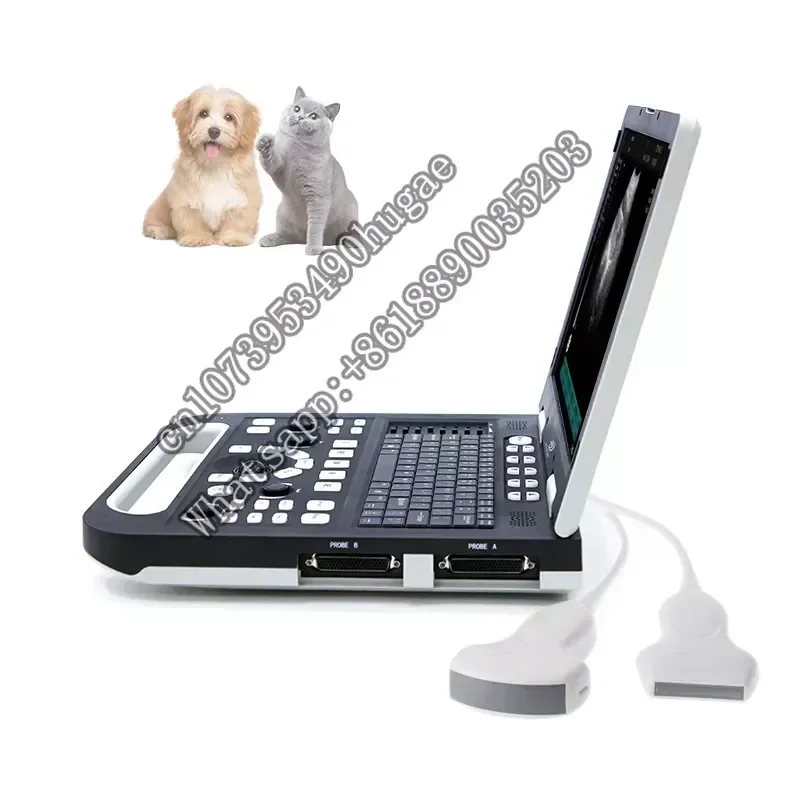 Ultrasound Scanner for Human or Veterinary, Laptop  Machine