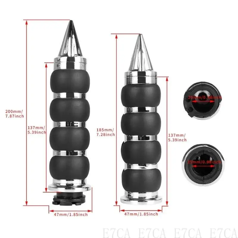 

E7CA модернизирует мотоциклевые ручки ручки ретро -мотоцикле