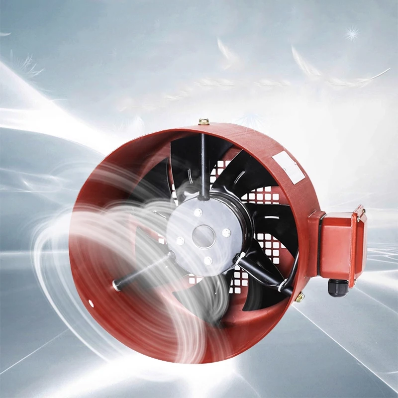 مروحة تبريد محرك متغيرة السرعة، مروحة دوارة مبردة، غلاف من الفولاذ الكربوني، محرك بدون فرشاة، تبريد عالي لتدفق الهواء #1