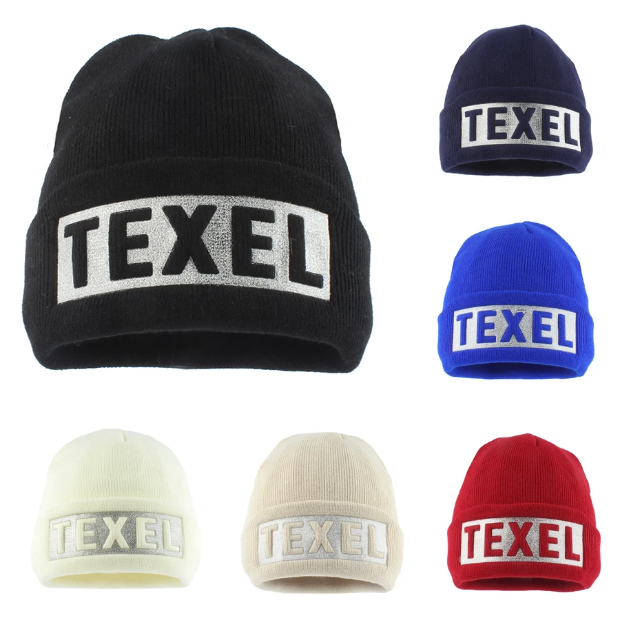 

NEW Unisex Winter Warm Hats Men And Women Letters Knitted Beanie Hat Hip Hop Casual Outdoor Ski Cap Skullies Bonnet Autumn