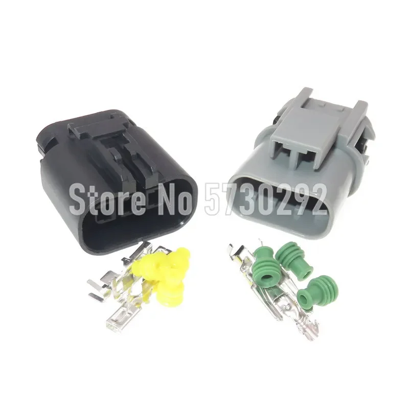 3P 7223-1834-40 2.8mm Auto Ignition Coil Wiring Harness Socket Car O2 Oxygen Sensor Plug Connector For Nissan