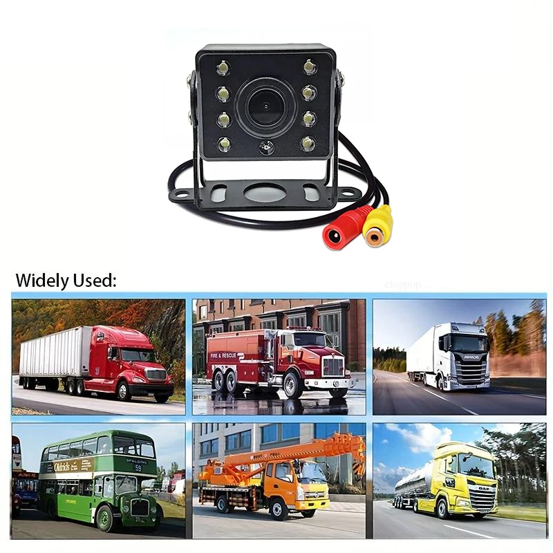 New Car Rear View Camera Night Vision Reversing Auto Parking Camera CCD Waterproof LED Auto Backup Monitor Wide Degree HD Video