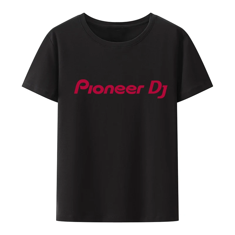 

Футболка Pioneer Pro Dj для мужчин и женщин, Повседневная рубашка с коротким рукавом и круглым вырезом, в стиле Харадзюку