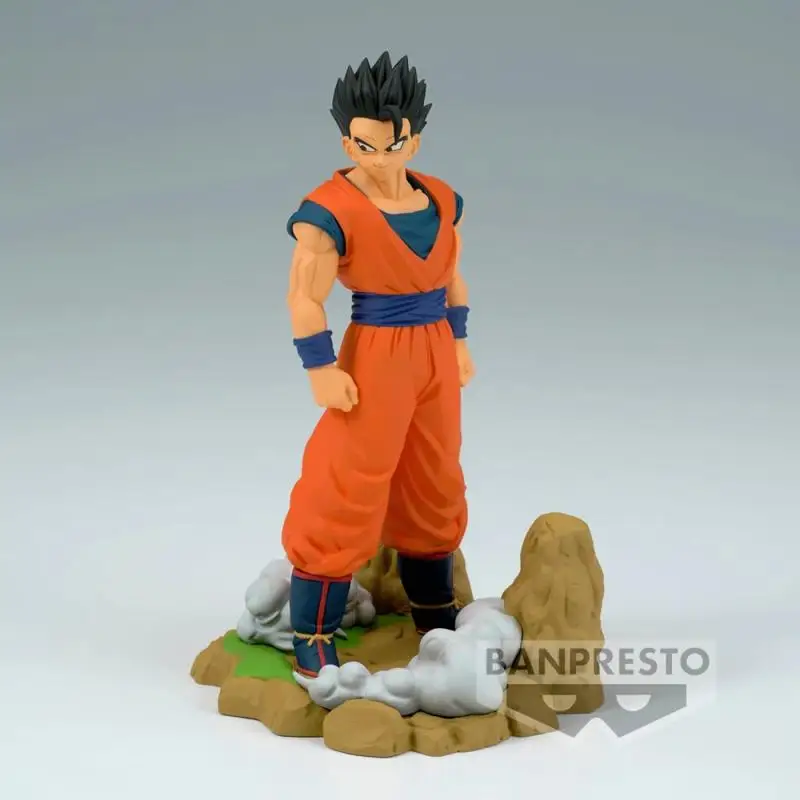 Banpresto-Dragon Ball Z History Box, Son Gohan Anime Figure, Original, Authentique, Modèle de boîte, Jouet pour enfant, Poupées, Cadeau de festival, En stock