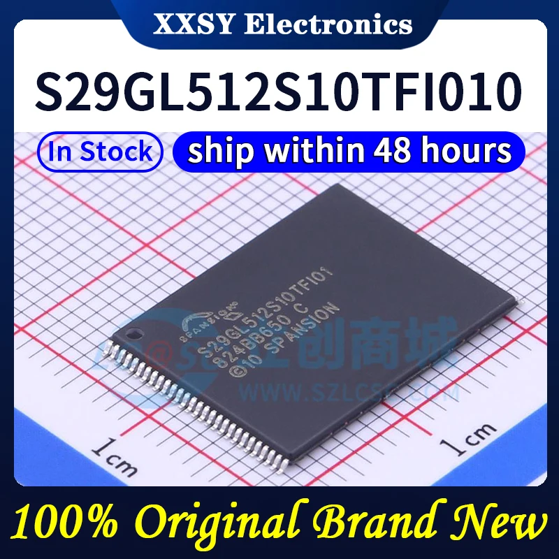 

S29GL512S10TFI010 В наличии 100% оригинал, новый
