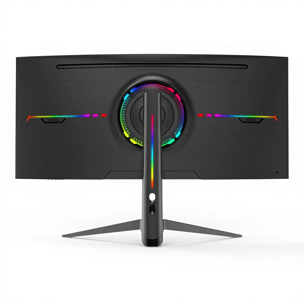 Hot Sale Curved Screen Monitors 24 32 34 Inch Ips Lcd Monitor 144hz 165 hz 4K  1080P 3440*1440P ultra Wide Desk Gaming Screen