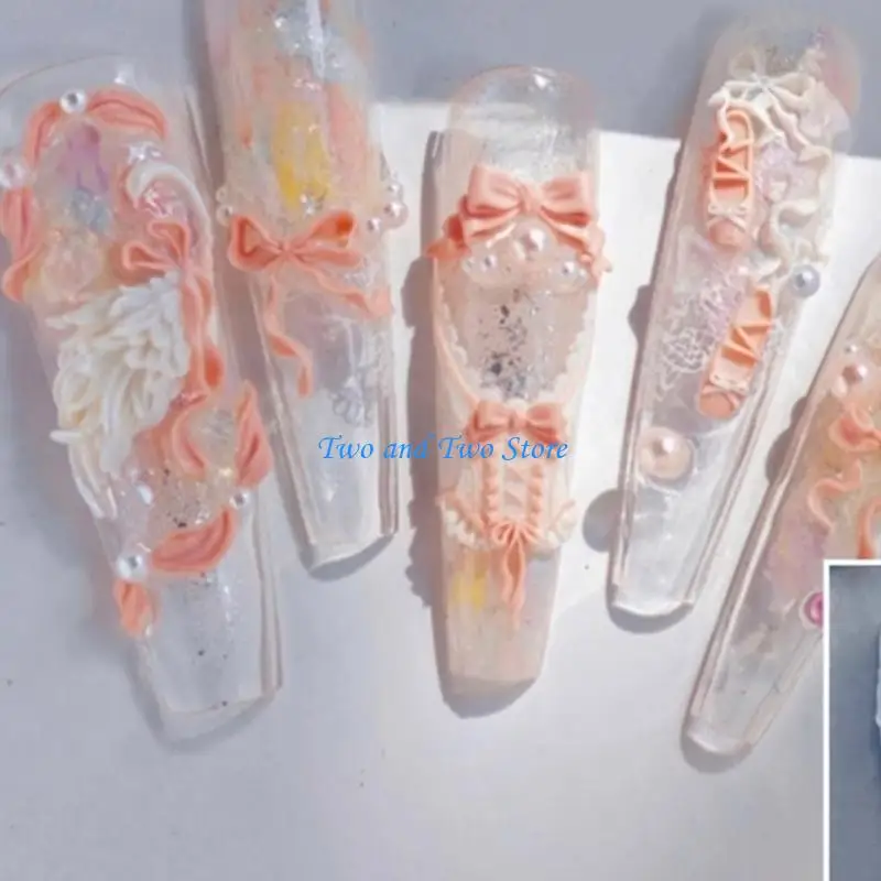 

HX6F Artistics Stencils Embossed Silicone Mould for Nail Art Craft