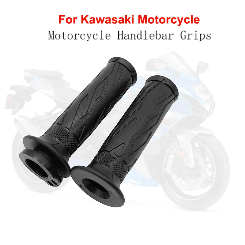 Fit for Suzuki GSXR600 GSXR750 GSXR1000 GSXR 1000 7/8 Inch 22mm Motorcycle Handlebar Handle Rubber Sleeve Handle Grip Rubber Set