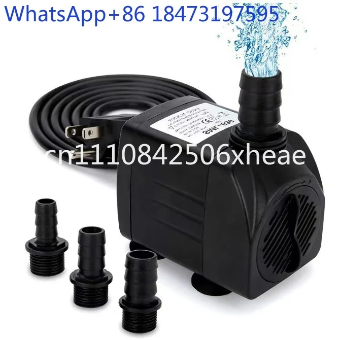 7W 8W 15w AD DC Diving Fountain Pump Aquarium and Hydroponic Tank OEM Water Purification Tank