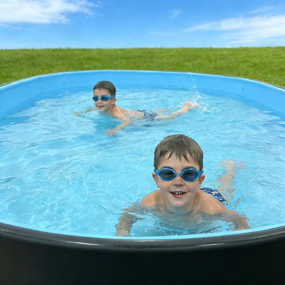 Large Capacity Inflatable Piscina Heavy Duty Drop Stitch Material Swimming Pool Anti Leak Stable Structure for Backyard Fun
