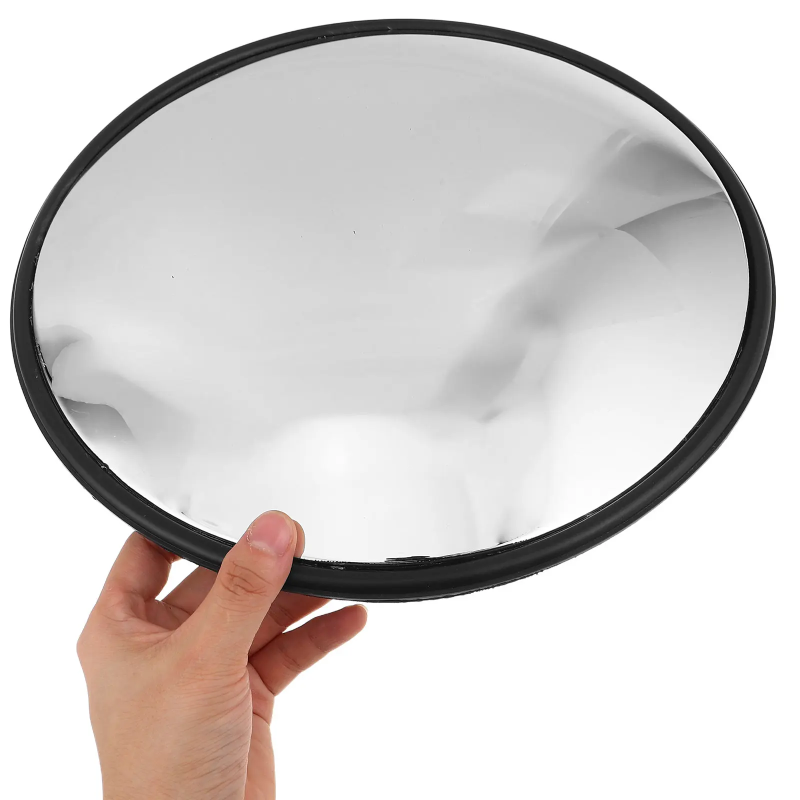 

Sensory Bubble Mirror Kids Funky Convex 12 Inch Black Rim Wall Panel Nursery Preschool Autism Interactive Visual Mirror