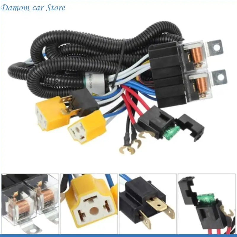 

A2UC 12V/24V H4 CAR Светодиодный ксеноновый проволочный контроллер для автомобильной фары Модернизация