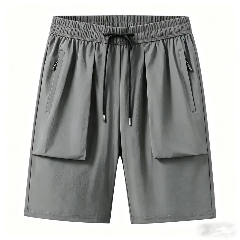 Outdoor Basketball Training Sweat Absorbing Quick Drying Five Point Shorts Summer Fashion Trend Neutral Loose Sports Pants