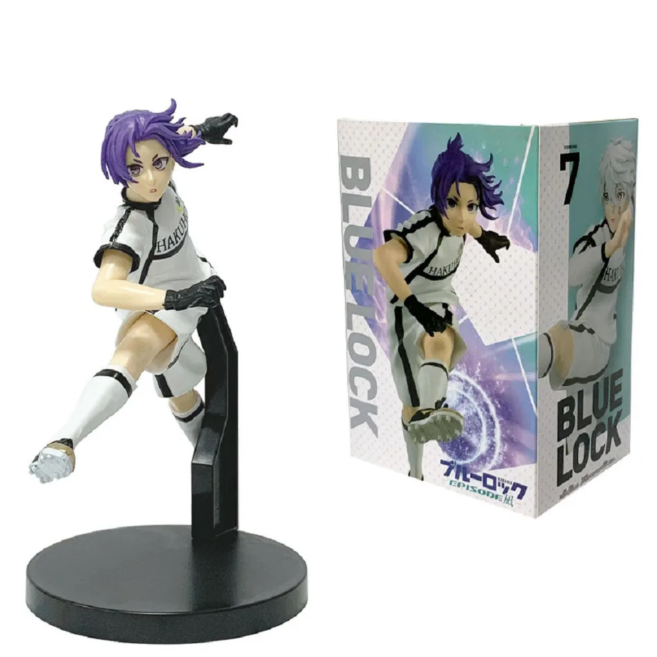 Heiß begehrte Anime BLUE LOCK Animation Version Blue Forbidden Zone Idol Figur Itoshi Nagi Nr. 10 PVC Modell Ornament Sammlerstück Spielzeug Geschenk – Detail 6