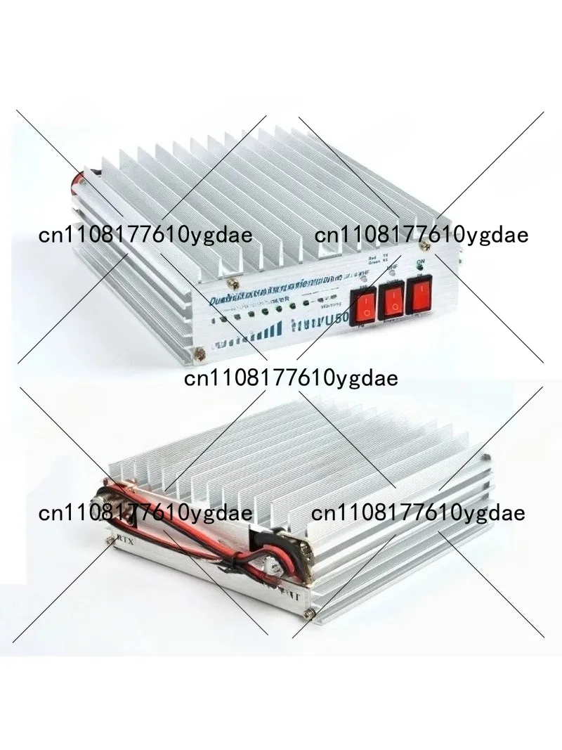 High Power Dual Band VHF/UHF Linear Radio Amplifier – RF Signal Booster for Communication