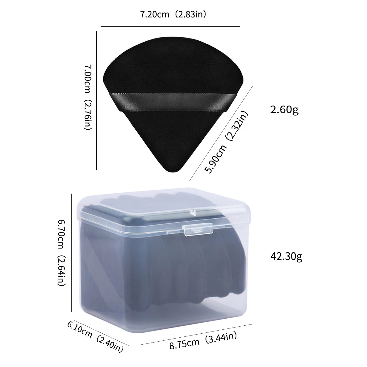 Puszysty pędzel do makijażu, odpowiedni do stosowania na sucho i na mokro, idealny do pudru w proszku i pudru sypkiego, zapewniający idealną skórę.