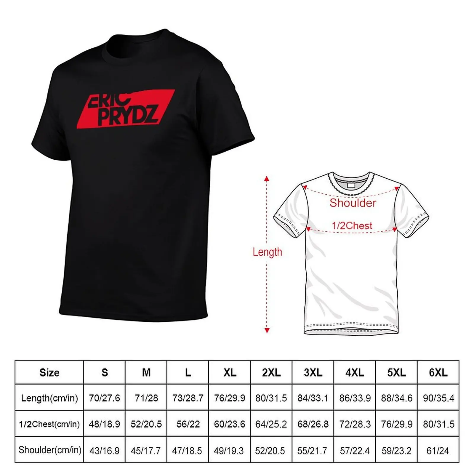 Eric Prydz leaning design best selling red color T-Shirt High Elasticity Sports T-Shirt