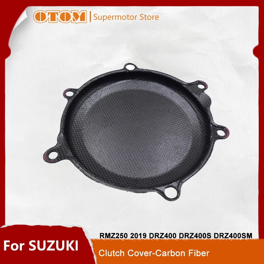 

Motorcycle Accessories Clutch Cover Guard Engine Carbon Fiber Protector For SUZUKI RMZ250 2019 DRZ400 DRZ400E DRZ400S DRZ400SM