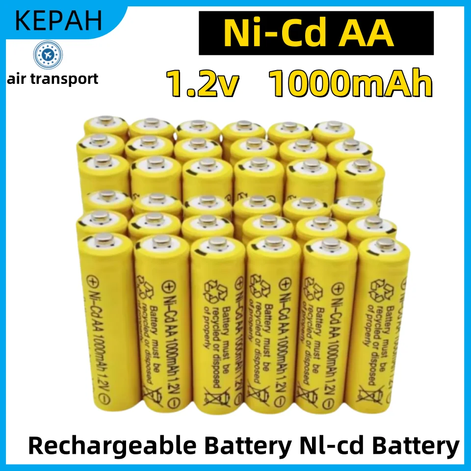 100% Original 1.2V AA1000mAh Rechargeable Alkaline Battery NI-MH 1.5 V Battery for Clocks Mice Computers Toys So On