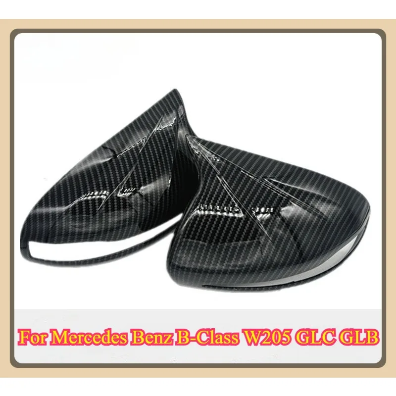 

Rearview Side Mirror Cover for Mercedes Benz B-Class W205 GLC GLB Carbon Fiber Wing Cap Car Exterior Door Rear View Case Trim