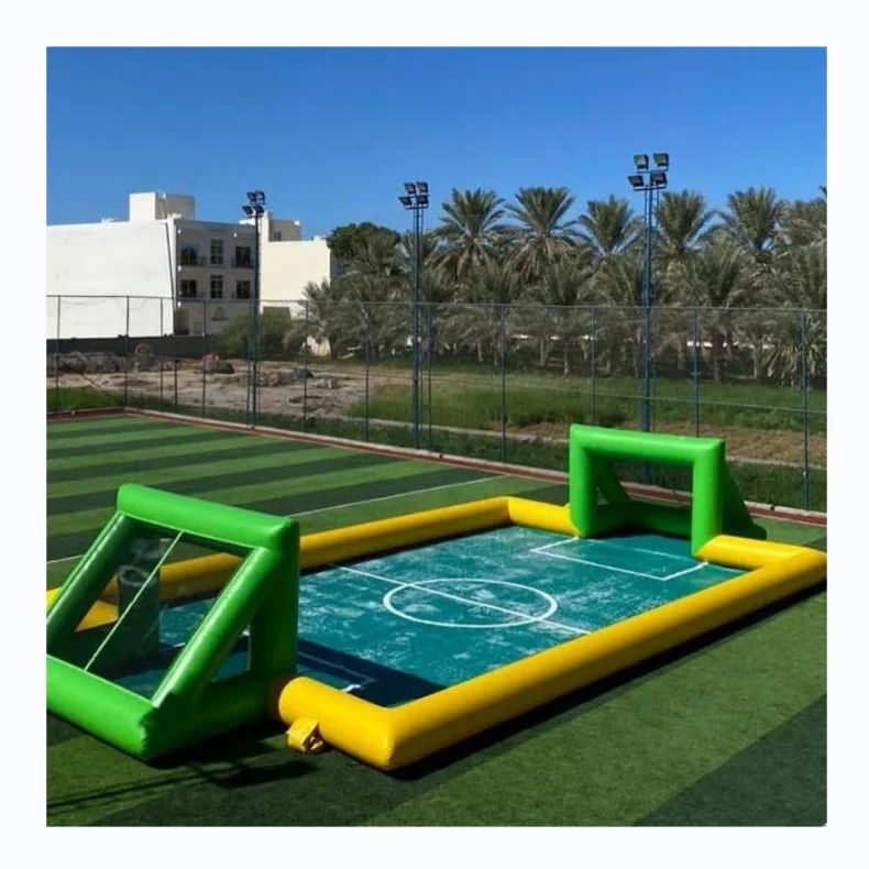 2023 Hot Sale Soccer Field Inflatable Outdoor Adults Sports Activities Kids Field Inflatable Footballpromote sales