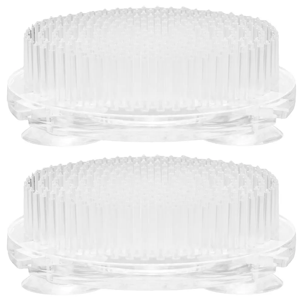 

2Pcs Flower Arrangement Pin Frog Holders Clear Plastic Floral Fixation Base Durable Flower Frog for Arrangement Accessories