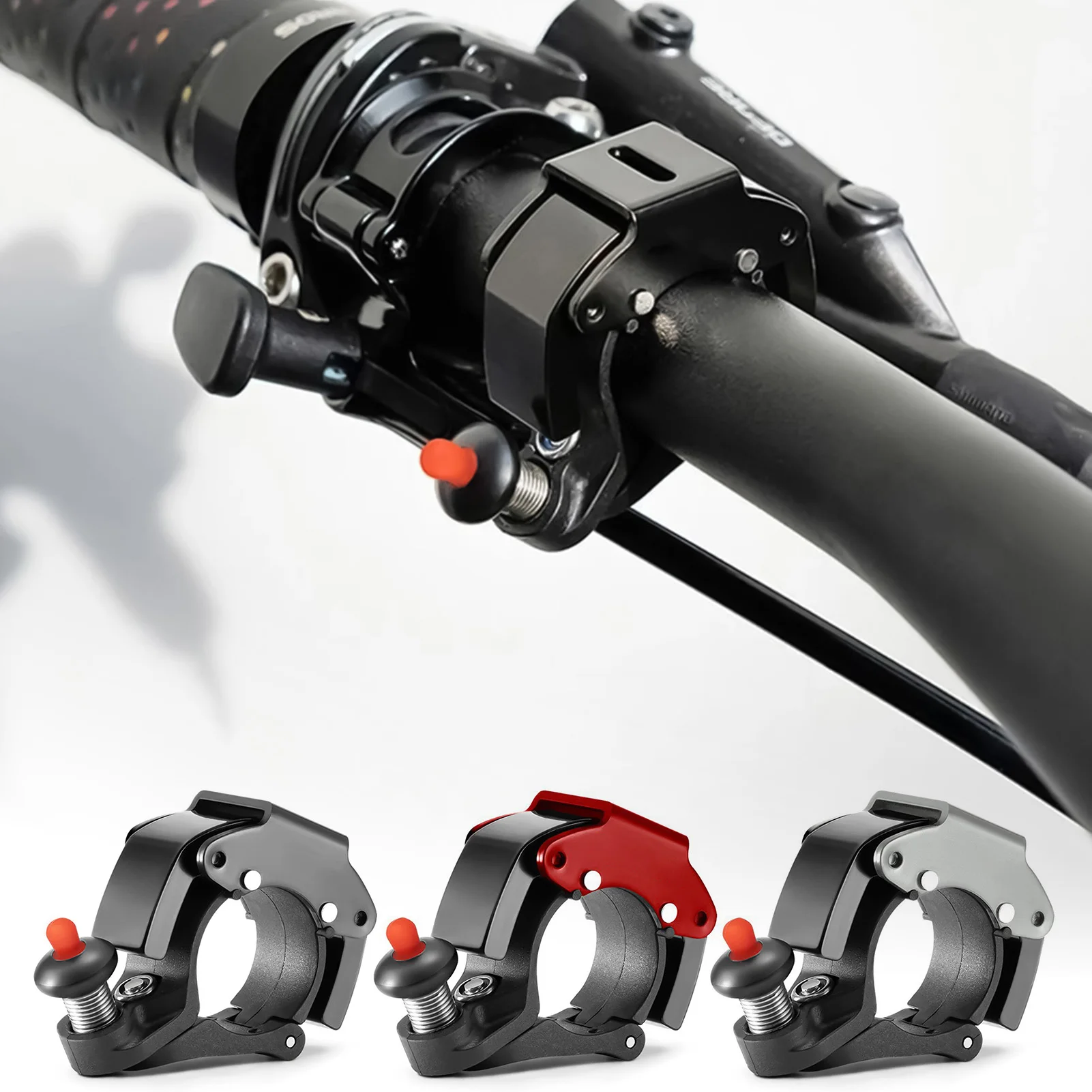 Bicycle Bell Horn Portable Mini Aluminum Alloy Bicycle Bell For MTB Road Bike Universal Outdoor Cycling Speaker Accessories