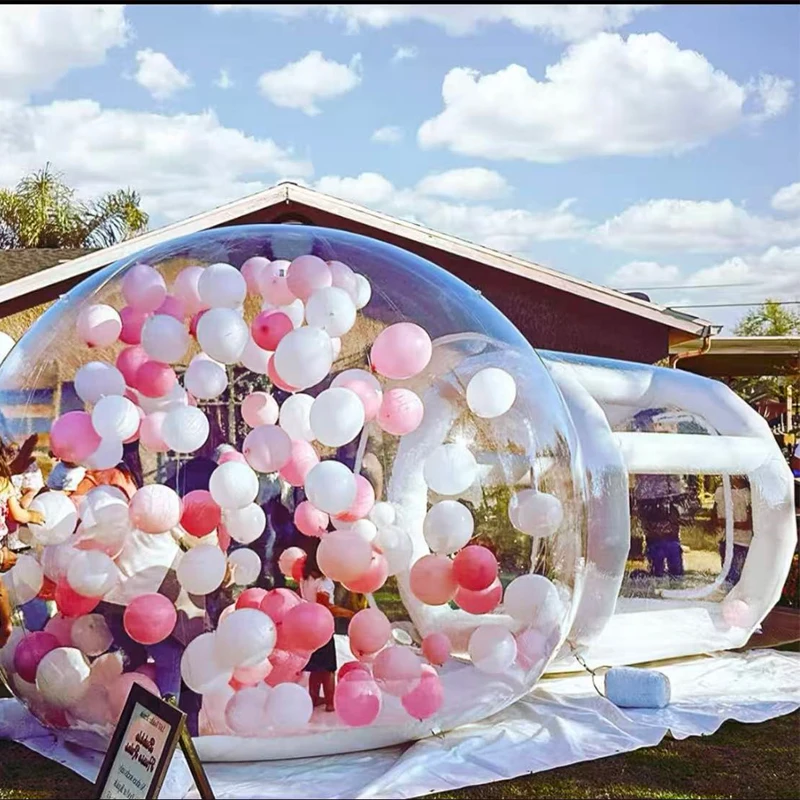 Outdoor  Restaurant Transparent Tent Camp Bubble House Starry Sky Room Scenic Area Homestay Exhibition Spherical Tent Hotel