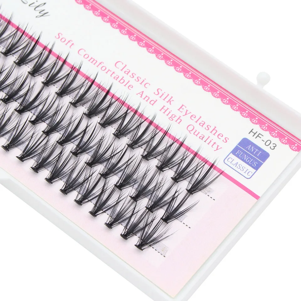Super paquetes de pestañas individuales naturales para maquillaje, volumen 3D, extensiones de pestañas postizas de visón 4