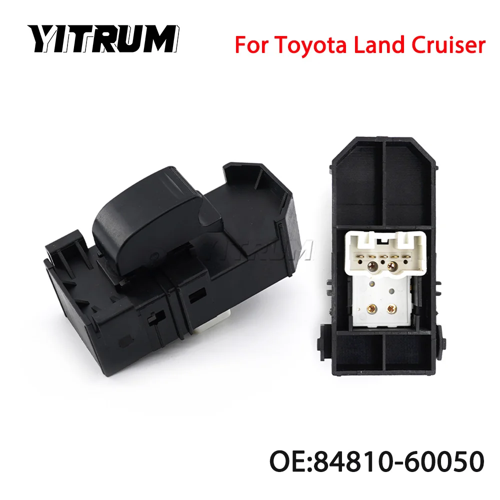 YITRUM Front Left/Right Electric Power Window Switch For Toyota Land Cruiser 1998-2002 84820-60130 84820-60120 84810-60050