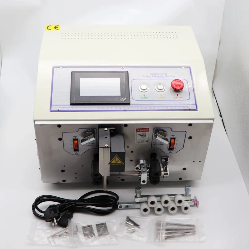 0.1-70mm2 Automatic Wire Stripping Peeling Cutting Machine SWT508MAX SWT508E SWT508SD SWT508C Cable Cutter Stripper 220V 110V