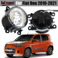 1 par de luces antiniebla LED externas para coche de 30W con luz diurna DRL H11 para Fiat Uno 2010-2021 (excepto Cabrio y modelo conceptual)