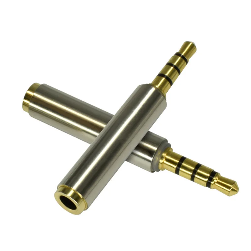 

Metal 3.5 Male To Female Mobile Phone Earphones, American Standard And National Standard Universal Audio Adapter, Adapter