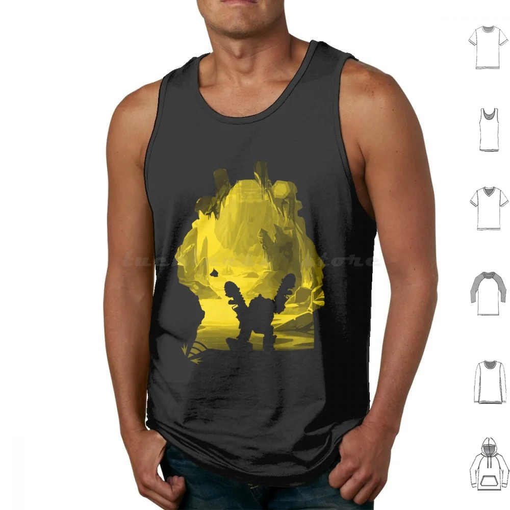 Deep Rock-Driller * Negative Illusion * Tank Tops Print Cotton Deep Driller Dwarf Dwarves Deep Galactic Deep Galactic