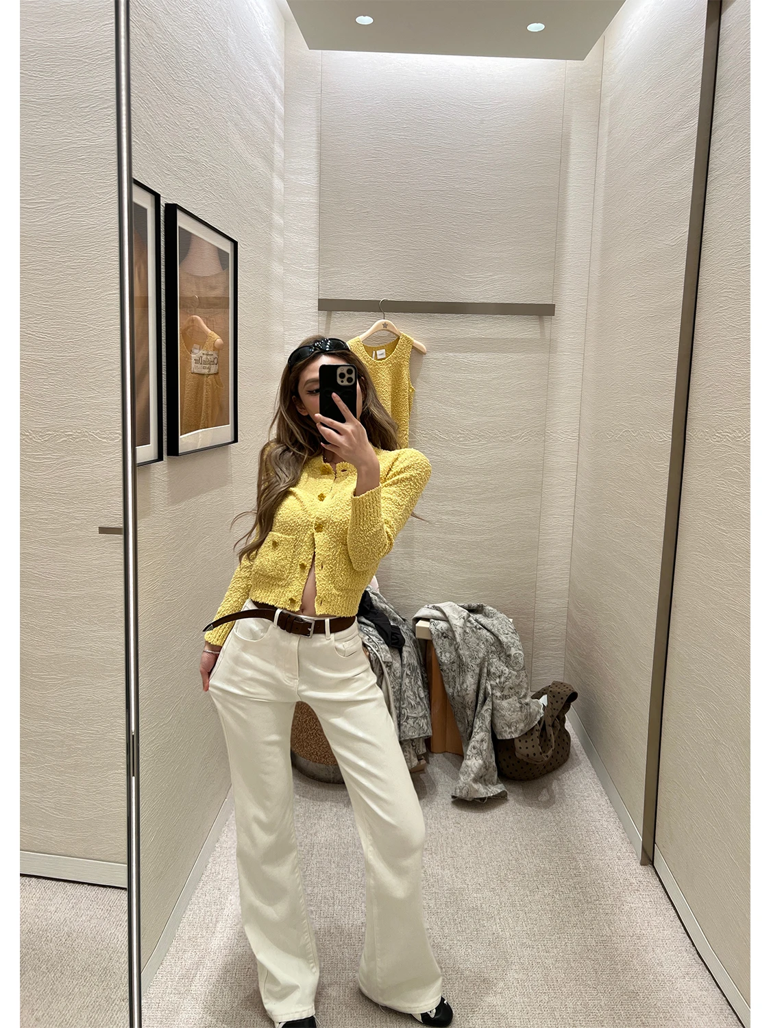 

Джинсы с эффектом утягивания ног, прямые, на подкладке, повседневные, с низкой посадкой, на молнии, из мягкой смесовой хлопковой ткани, дышащие, приятные к телу...