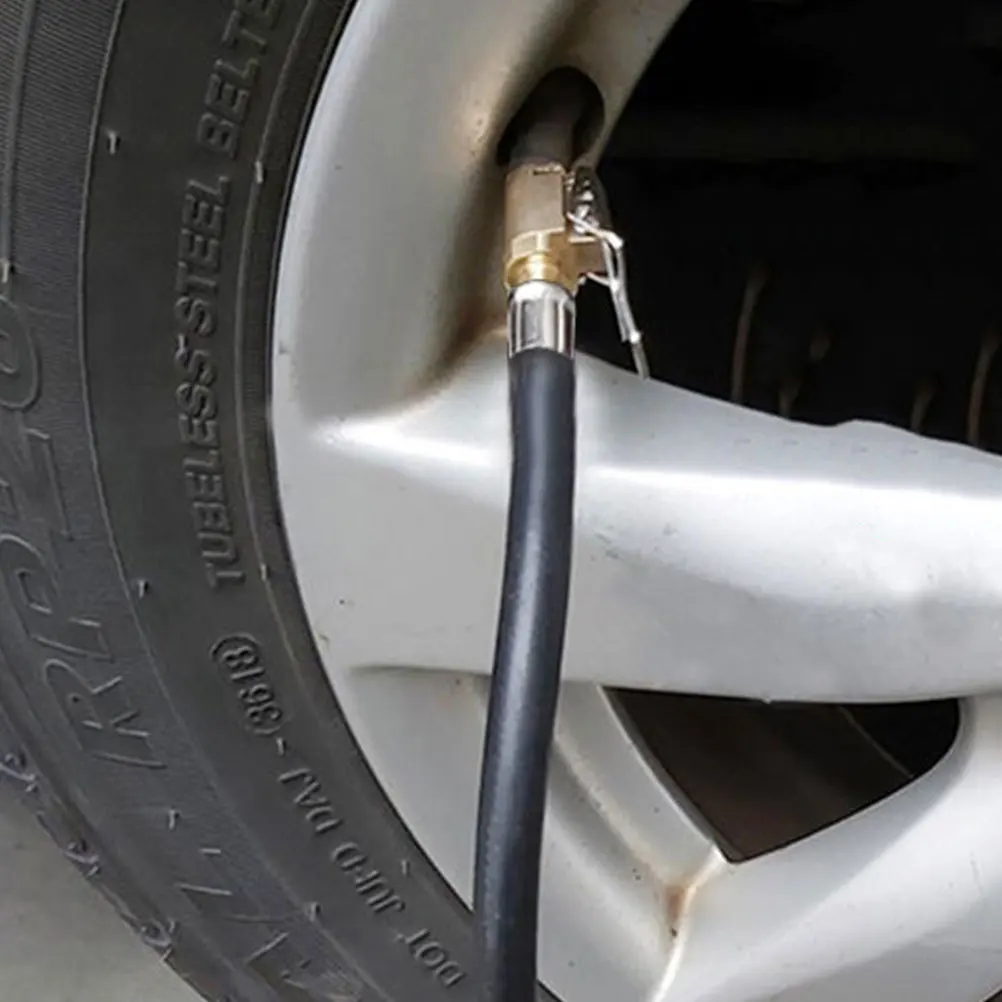 

Inflator Pump Hose Extension Tube User Friendly Design Multiple Jobs Car Tire Valve Extender