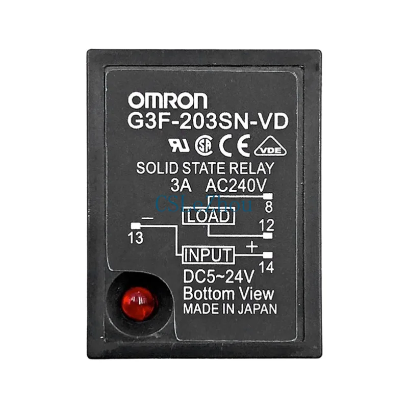 OMRON G3F 203SN G3FD X03SN VD Solid State Relay 240VAC 3A for Industrial Control