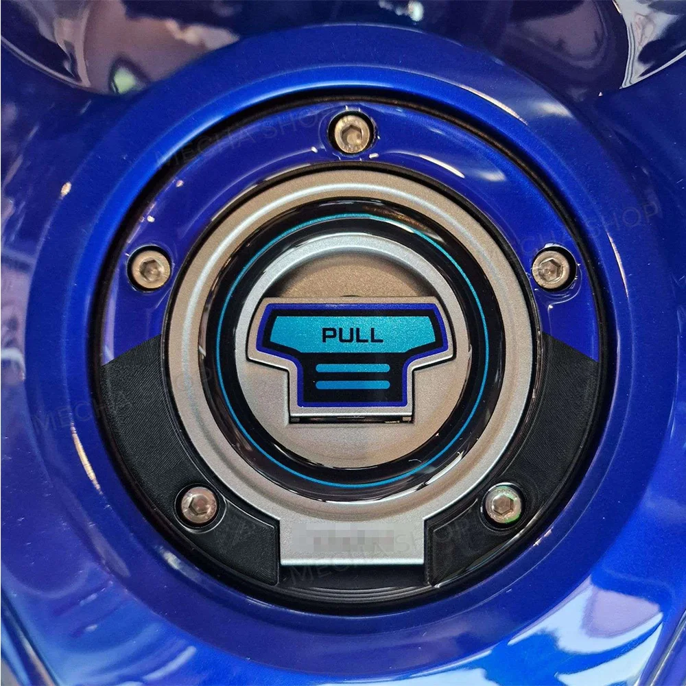 Fuel Tank Cap Decal Kit For Tenere 700 2025 2026 3D Epoxy Resin Decal Motorcycle Accessories